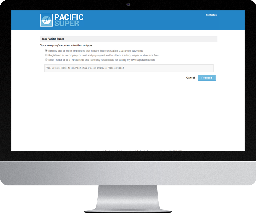 Pacific Super - Employer Join Online (EJOL)